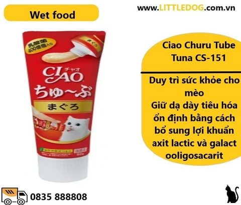 CIAO CHURU TUBE VỊ CÁ NGỪ - TUNA CS-151