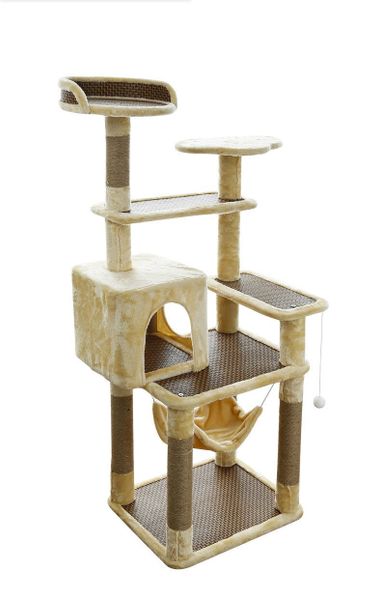 Trụ Cào Mèo YC Vàng - YC Cat Tree Yellow MBYD-1