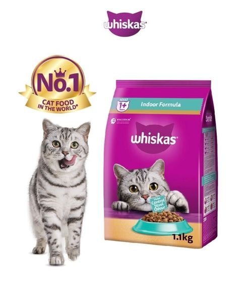 Thức ăn hạt khô Whiskas cho Mèo trưởng thành 3kg