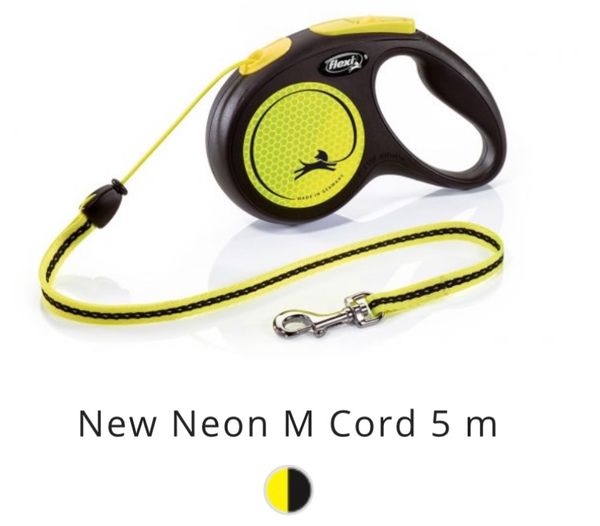 FLEXI 308483 Dây Dắt Tự Động Tròn M - Autoleash Cord 20kg 5m