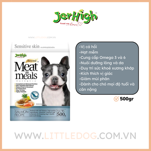 JERHIGH HẠT MỀM VỊ CÁ HỒI-JERHIGH SALMON 1,2kg