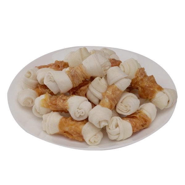 MUNZNIE Gà Cuộn Da Bò 2.5” - Chicken Rawhide BP007 400g