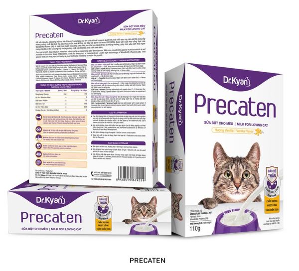 Dr.Kyan Sữa Bột Cho Mèo Precaten 110g