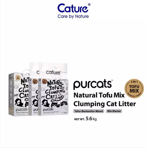 CATURE 3IN1 ĐẬU NÀNH , ĐẤT SÉT & GỖ CATURE 7L (2.8KG)