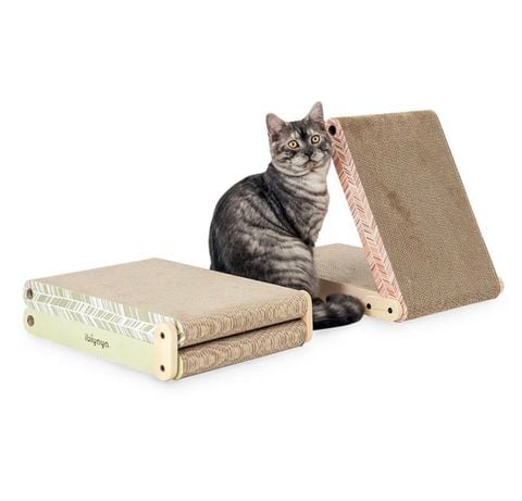 Bàn Cào Giấy cao cấp Ibiyaya-Out Cat Scratching Pad FF2217