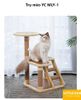 TRỤ MÈO CÀO YC MLY-1 - YC CAT TREE MLY-1 (400x400x690mm)