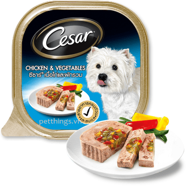 Cesar 100g Gà & Rau củ | Chicken & Vegetable