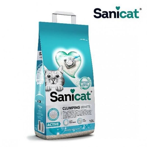 Cát Vệ Cho Mèo - Sanicat -Cát Đất Sét - 10L