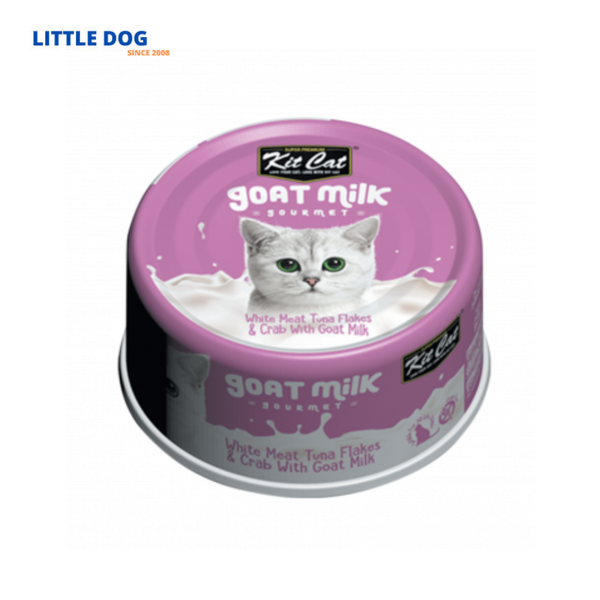 Pate Mèo Kit Cat Sữa Dê (Lon 85g)