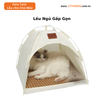 LỀU NGỦ GẤP GỌN CHO CHÓ MÈO - FOLDABLE PET TENT BED ULIGOTA