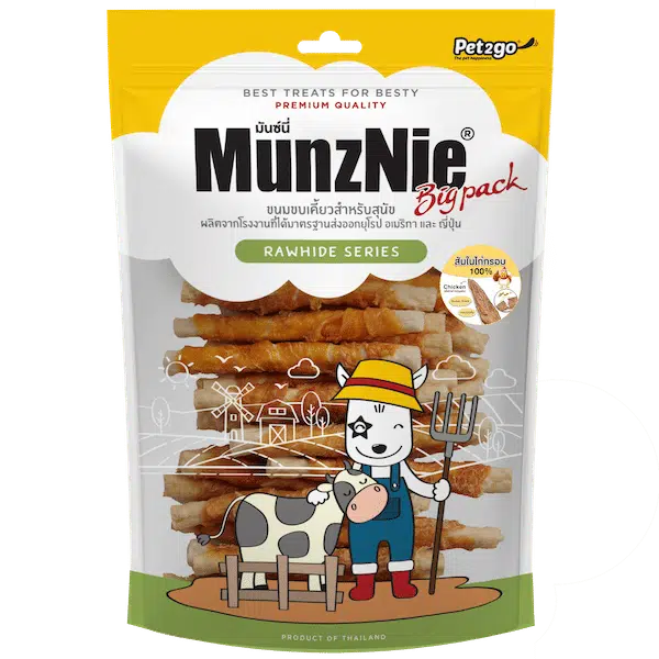 MUNZNIE Gà Cuộn Thanh Gạo - Chicken Roll BP006 400g