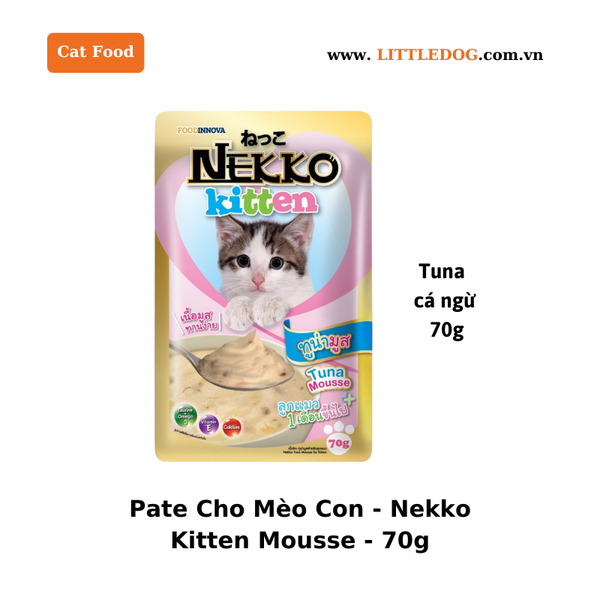Pate Cho Mèo Con - Nekko Kitten -70g