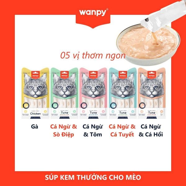 Wanpy - Súp thưởng cho Mèo