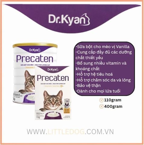 DR.KYAN SỮA BỘT CHO MÈO PRECATEN