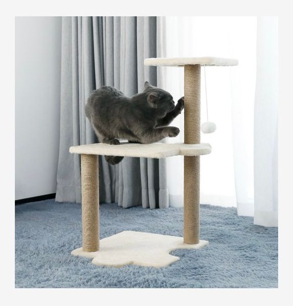 Trụ Cào Mèo YC Trắng - YC Cat Tree White PD