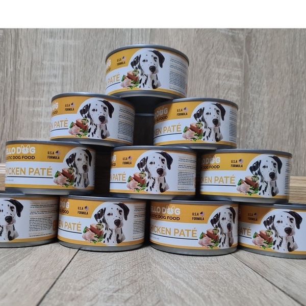 Pate cho Chó Hellodog vị Gà