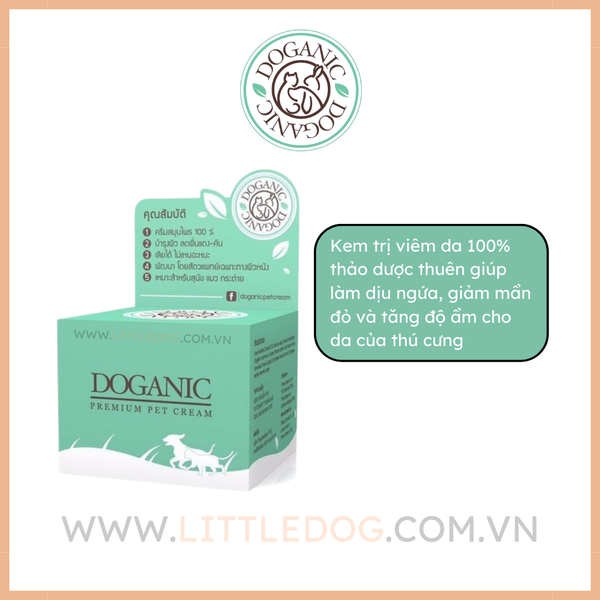 Doganic Pet Cream 30g - Kem Bôi Trị Viêm Da