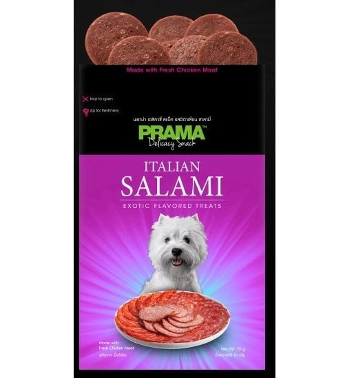 Prama - Bánh Thưởng Gà Mềm Nhiều Vị Cho Chó