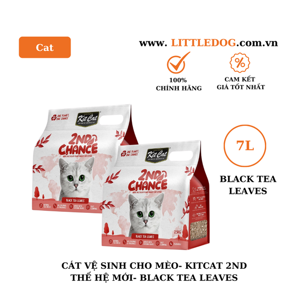 Cát vệ sinh hữu cơ cho mèo- KitCat 2nd thế hệ mới-7L