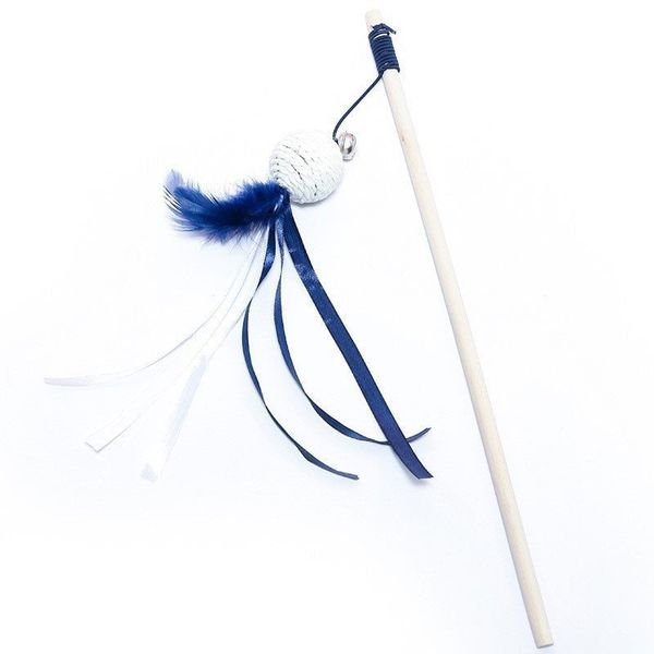 Cần câu mèo màu xanh - Yichon Cat Teaser Blue 40cm