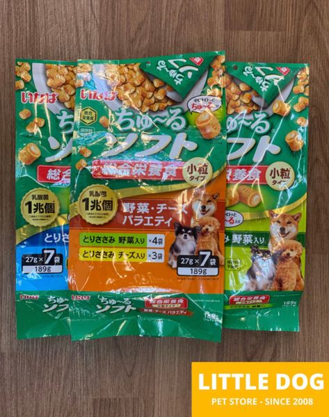 INABA DOG CHURU SOFT MEAL 189g(7x27g)