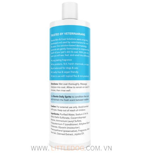 Nootie Dầu tắm Hương Đào Vani - Nourishing Sweet Pea & Vanilla