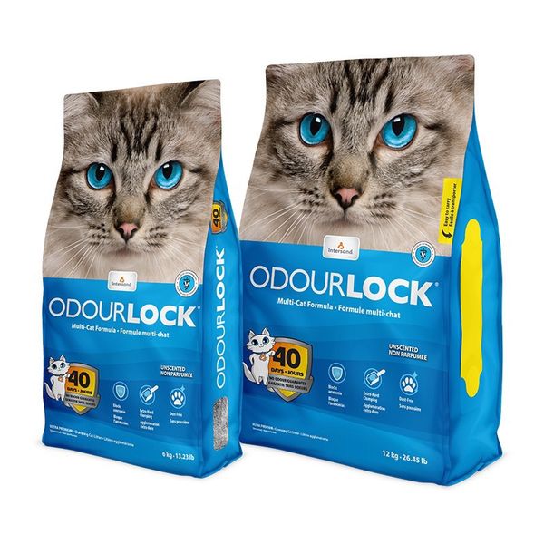 OdourLock - Cát đất sét cao cấp cho Mèo 12kg