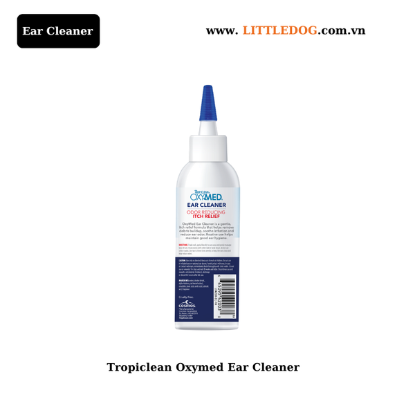 Dung Dịch Vệ Sinh Tai Cho Chó Mèo Tropiclean Oxymed – 50ml/118ml