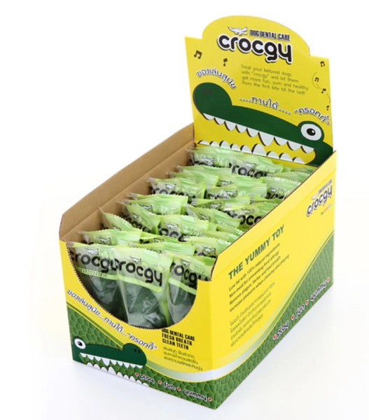 Crogy Cá Sấu gặm sạch răng (L/63g)