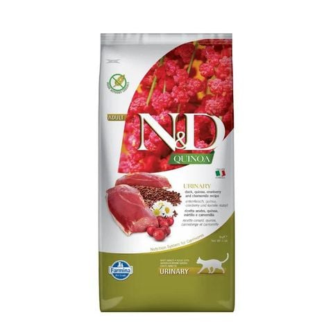 Hạt Cho Mèo Trưởng Thành Cao Cấp – N&D Công Thức Hỗ Trợ Đường Tiết Niệu