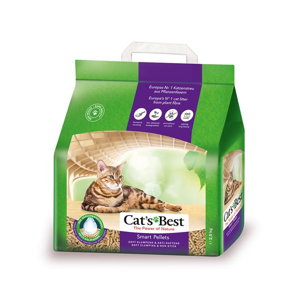 Cát Vệ Sinh Cho Mèo - Cát Gỗ Cat’s Best - SmartPallet 5L/10L/20L