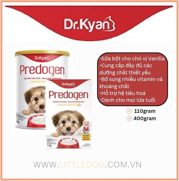 DR.KYAN SỮA BỘT CHO CHÓ PREDOGEN