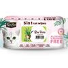 KIT CAT Khăn Giấy Uớt Hương Lô Hội- 5in1 Wipes AloeVera
