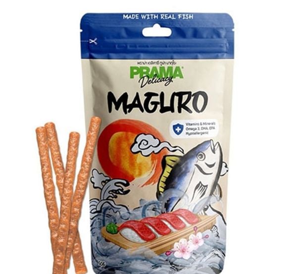 Prama - Bánh Thưởng Gà Mềm Nhiều Vị Cho Chó