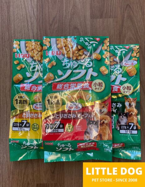 INABA DOG CHURU SOFT MEAL 189g(7x27g)