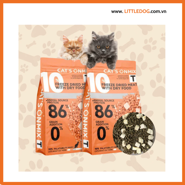 Hạt Cho Mèo Cat’s On Mix T – Gói 350g