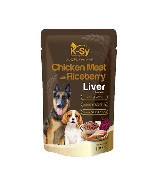 K-SY Pate ThịtGà,Gạo&Gan 130g