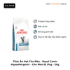 Thức Ăn Hạt Cho Mèo - Royal Canin Hypoallergenic - Cho Mèo Dị Ứng - 2kg