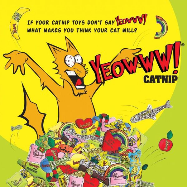Yeowww Catnip - Đồ chơi cỏ mèo Catnip