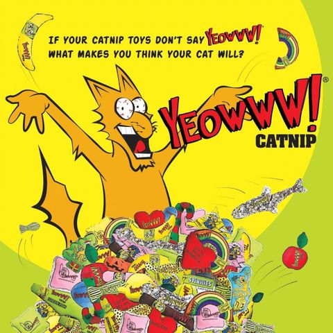 Yeowww Catnip - Đồ chơi cỏ mèo Catnip