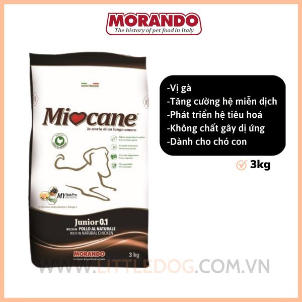 Miogatto Hạt Khô Cho Chó Con Vị Gà
