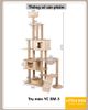 TRỤ MÈO CÀO YC XM-3 - YC CAT TREE XM-3 (400x1077x1978 mm)