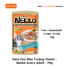 Pate Mèo Nekko Dạng Sốt - Gravy Adult Gói/70g