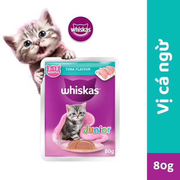 Whiskas Kitten - Pate cho Mèo Con 80g