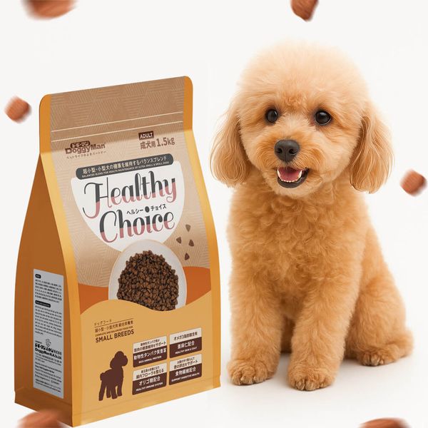 DoggyMan Healthy Choice – Thức Ăn Hạt Cho Chó Trưởng Thành Giống Nhỏ - 400g/1.5kg