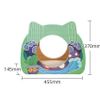 BÀN CÀO GIẤY YC NGÔI NHÀ - YC SCRATCHER HOUSE (45.5x37x14.5)
