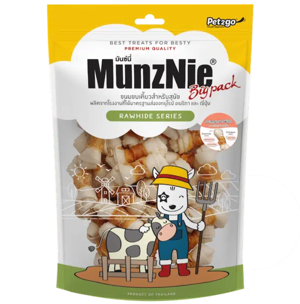 KHÔ GÀ MUNZNIE CHO CHÓ BIG PACK 400GR
