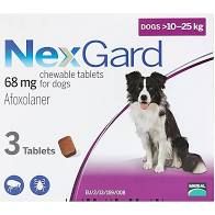 Nexgard Trị Ve & Bọ Chét Cho Chó (10-25kg)