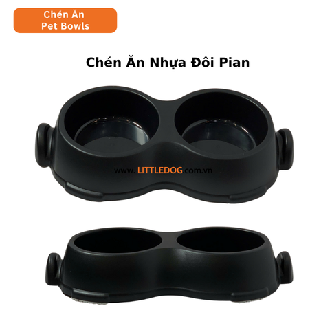 Chén Ăn Đôi Thú Cưng - Pian