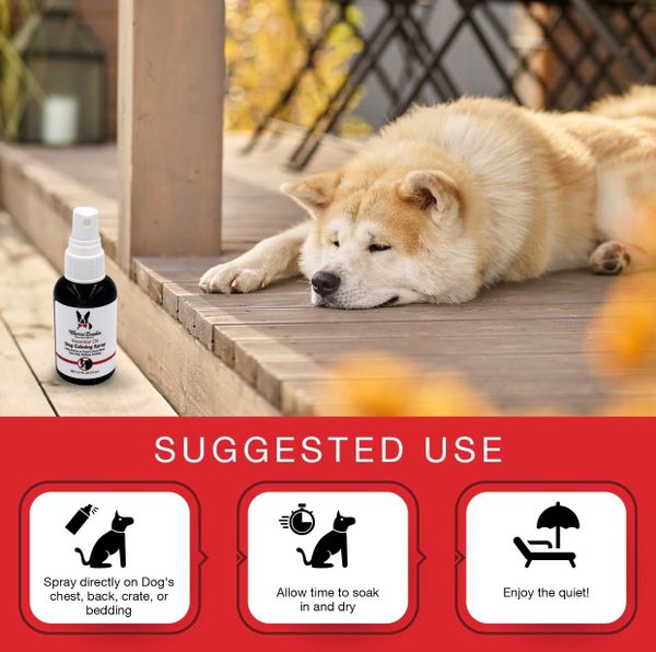 Warren London - Chai xịt giảm căng thẳng cho chó - Esstential Oil Dog Calming Spray 73ml